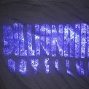 Billionaire boys club size l lightly used blue glo
